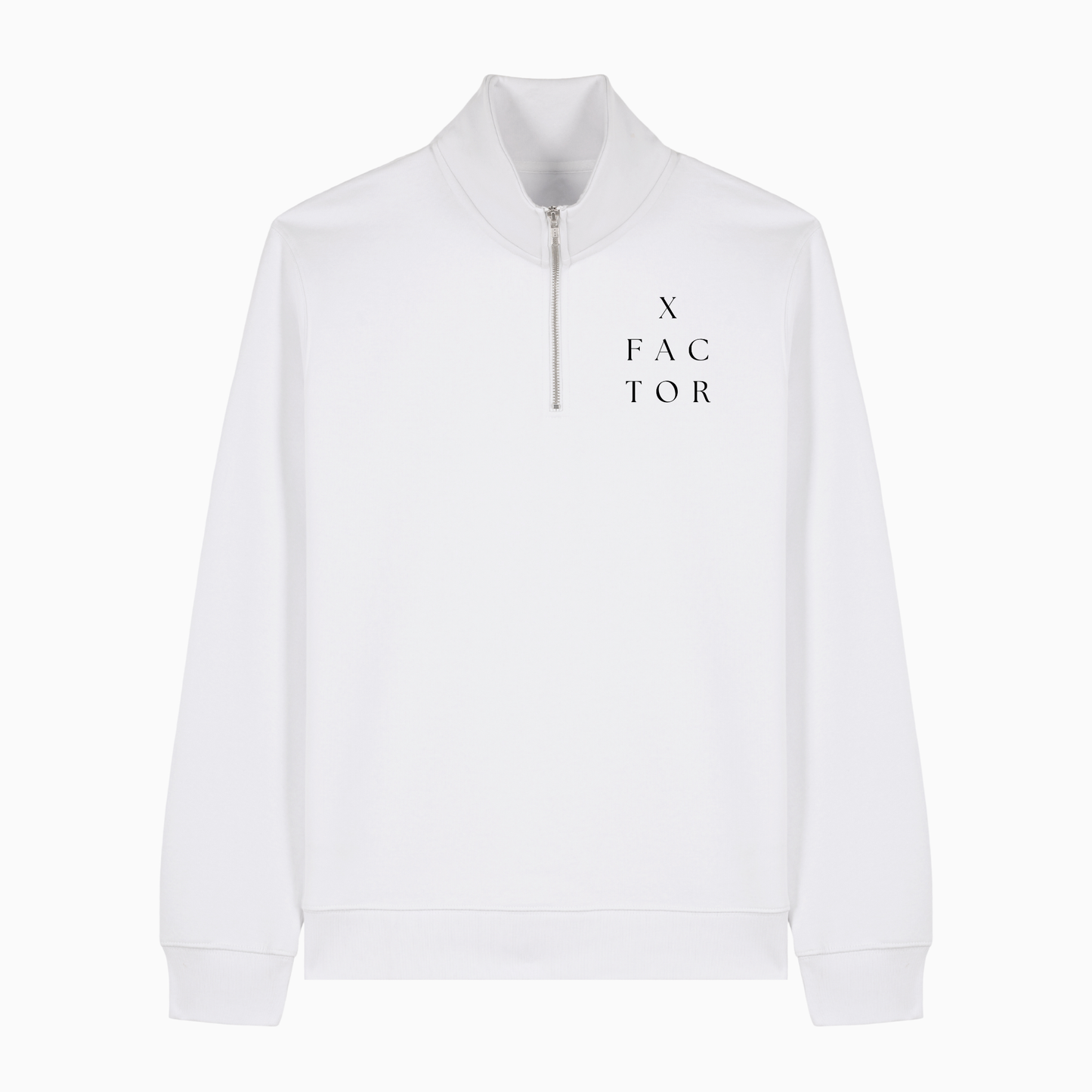 X Factor High Neck Quarter Zip Sweater