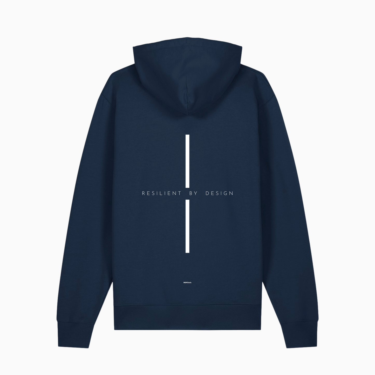 Resilient by Design Hoodie (Design on the Back)