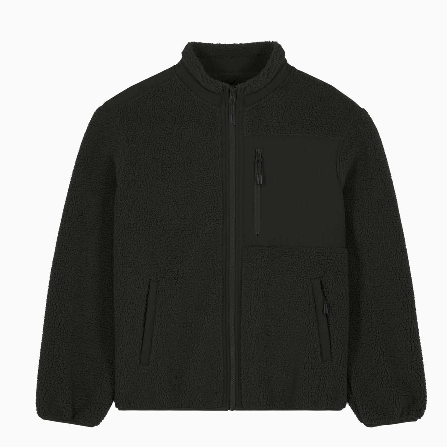 No Limits Sherpa Zipper Jacket (Design on the back)