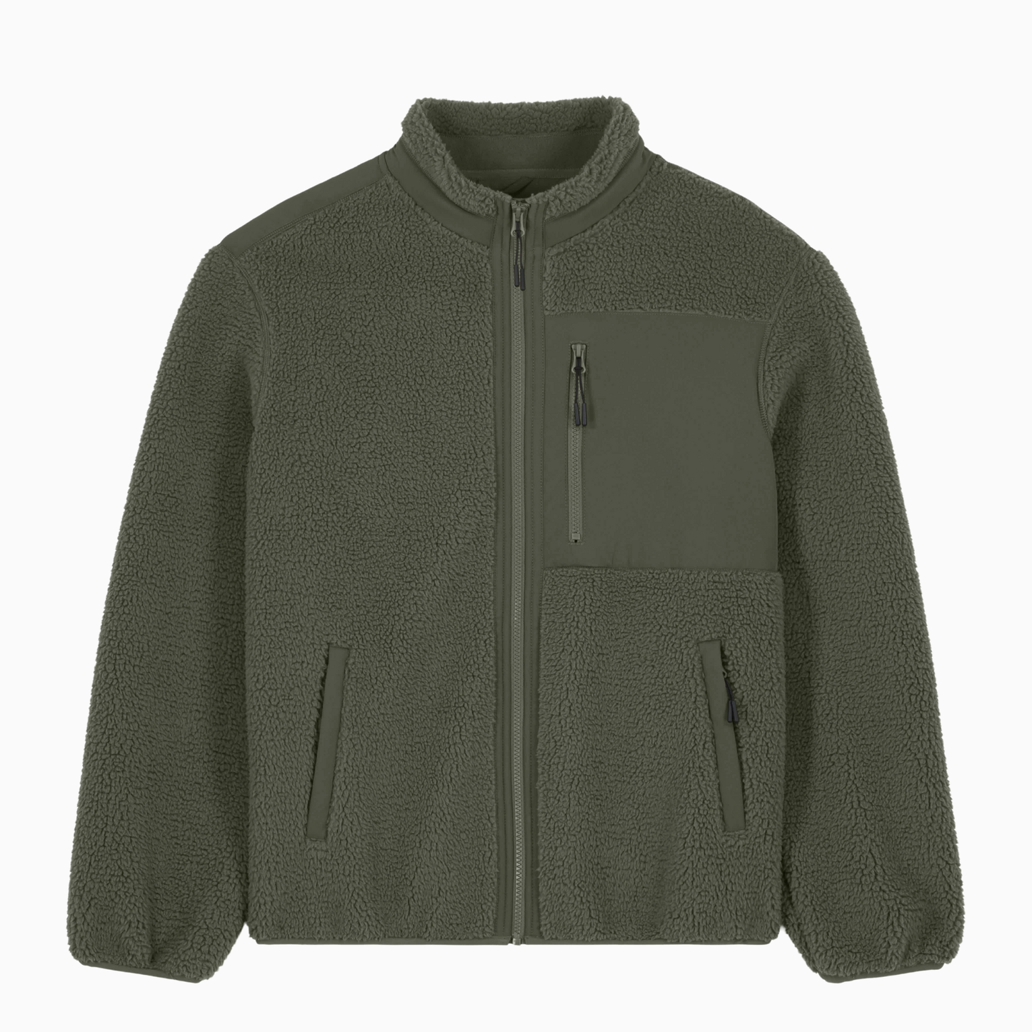 No Limits Sherpa Zipper Jacket (Design on the back)