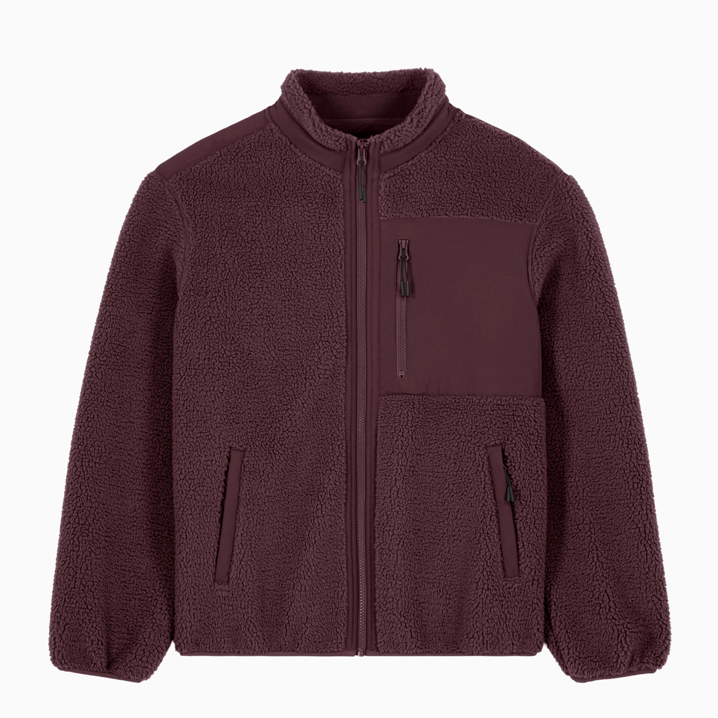 No Limits Sherpa Zipper Jacket (Design on the back)