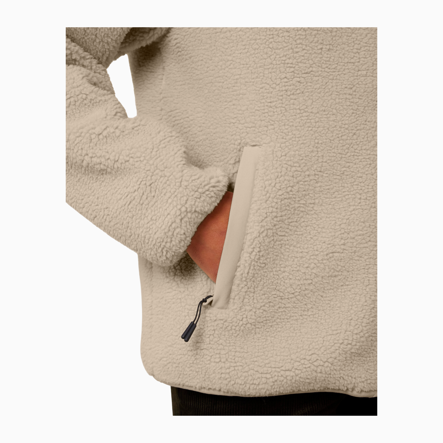 No Limits Sherpa Zipper Jacket (Design on the back)