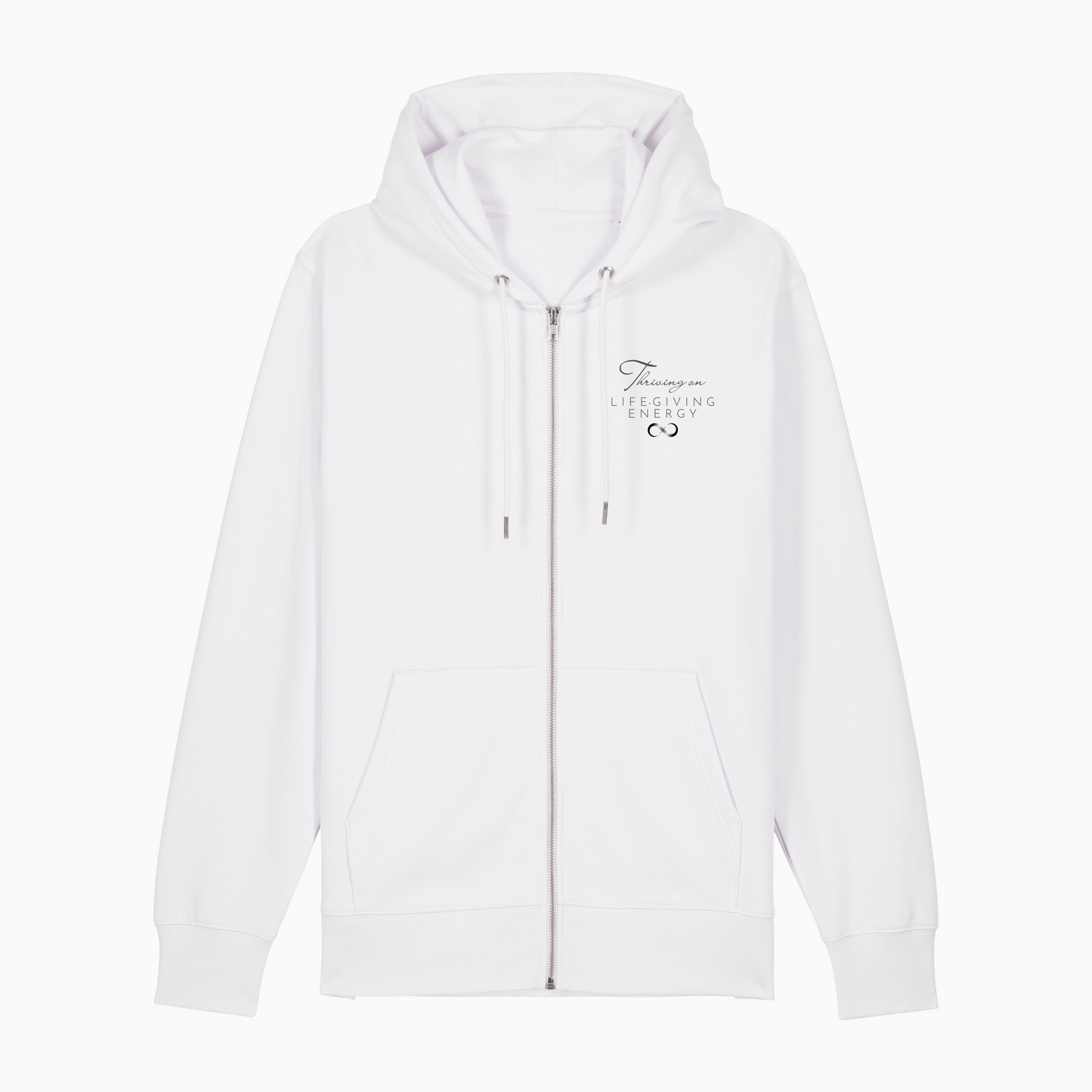 Thriving on Life-giving Energy Zip Hoodie