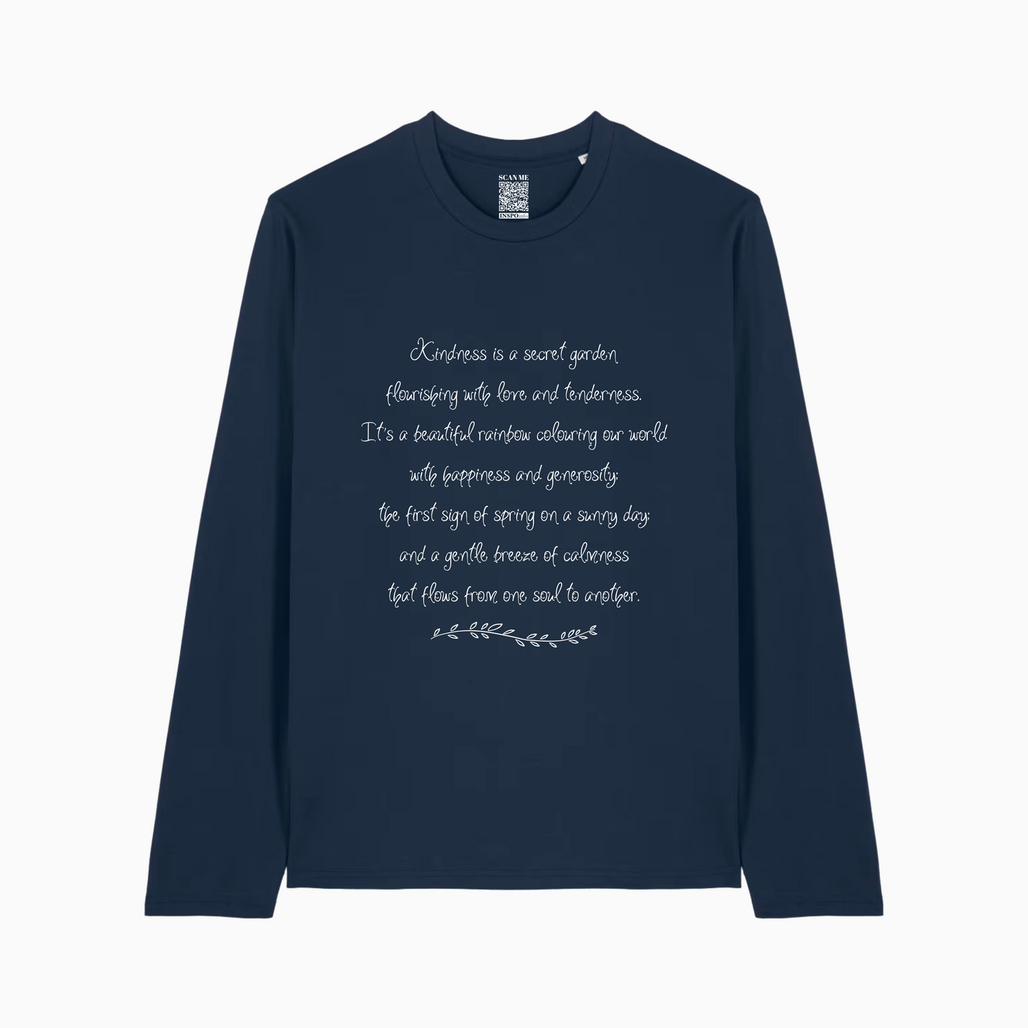 Kindness is a Secret Garden Long Sleeve T-shirt