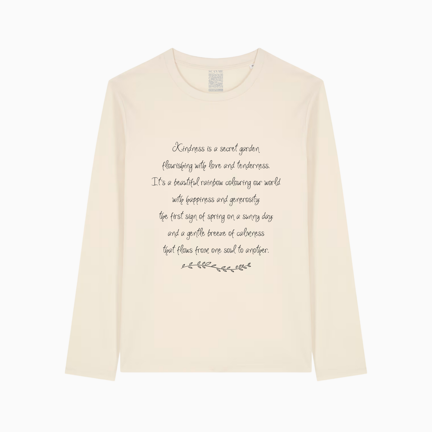 Kindness is a Secret Garden Long Sleeve T-shirt