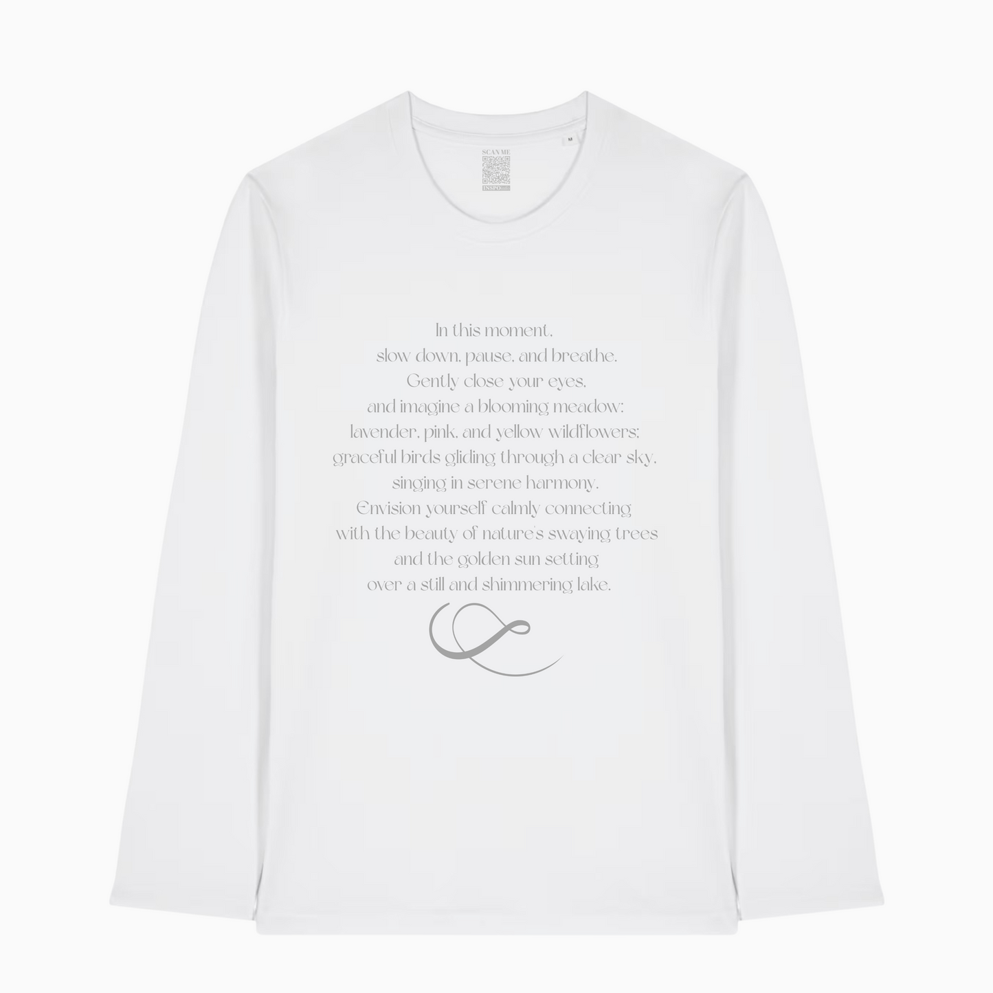 Slow Down, Pause, & Breathe Long Sleeve T-shirt