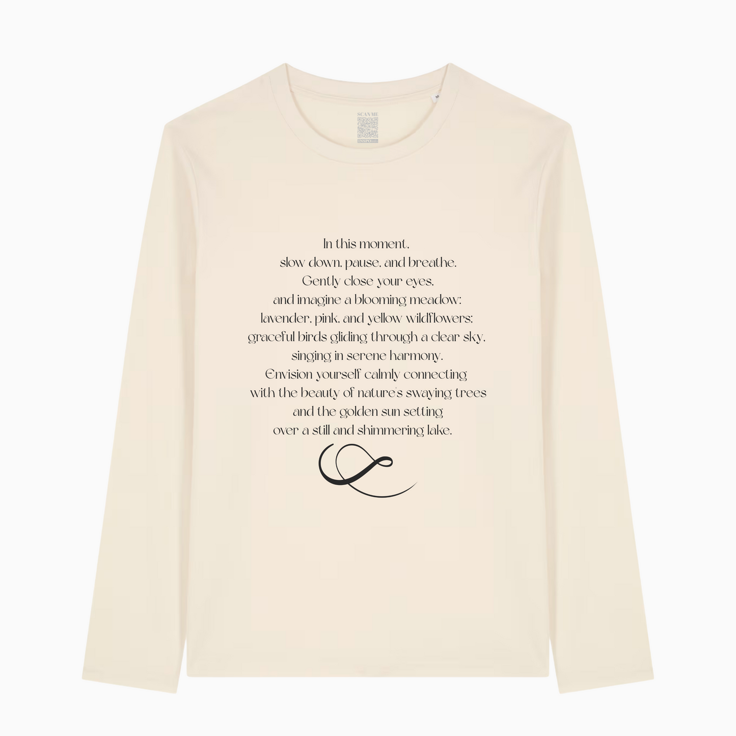 Slow Down, Pause, & Breathe Long Sleeve T-shirt