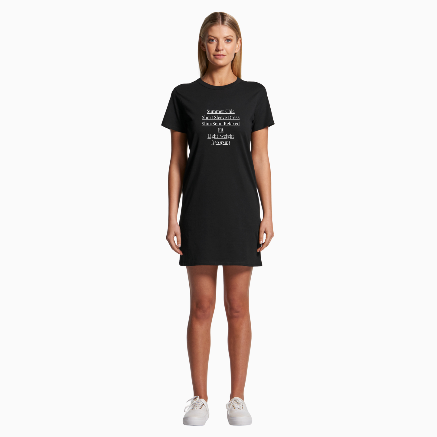 Resilient By Design Black Organic Dress (AU)