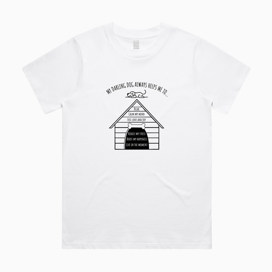 My Darling Dog T-shirt (Longer Length)(AU)