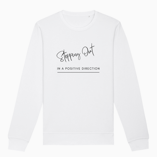 Stepping Out in a Positive Direction Sweater