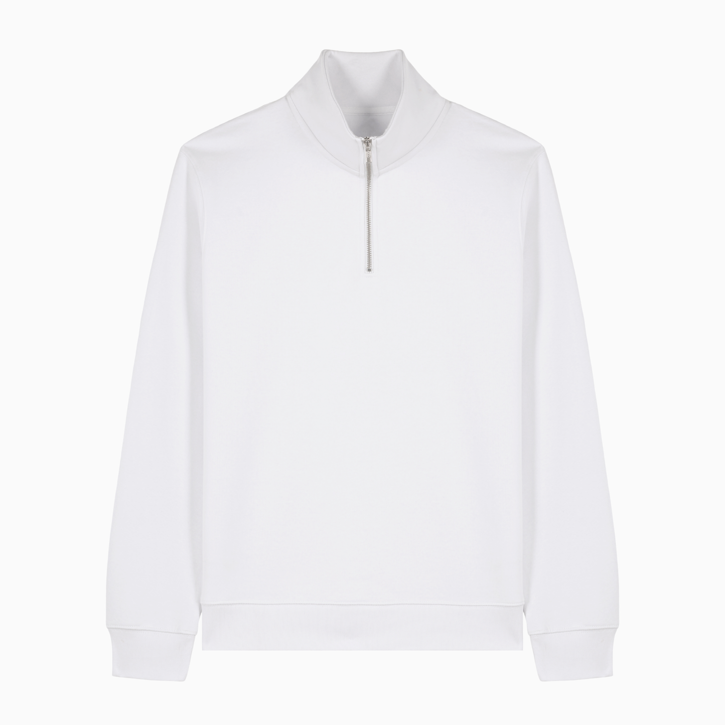 I'll See it When I Believe it High Neck Quarter Zip Sweater (Design on the Back)