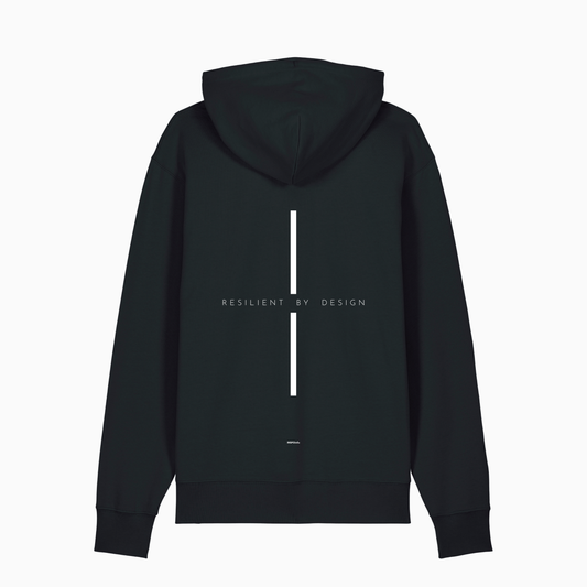 Resilient by Design Hoodie (Design on the Back)