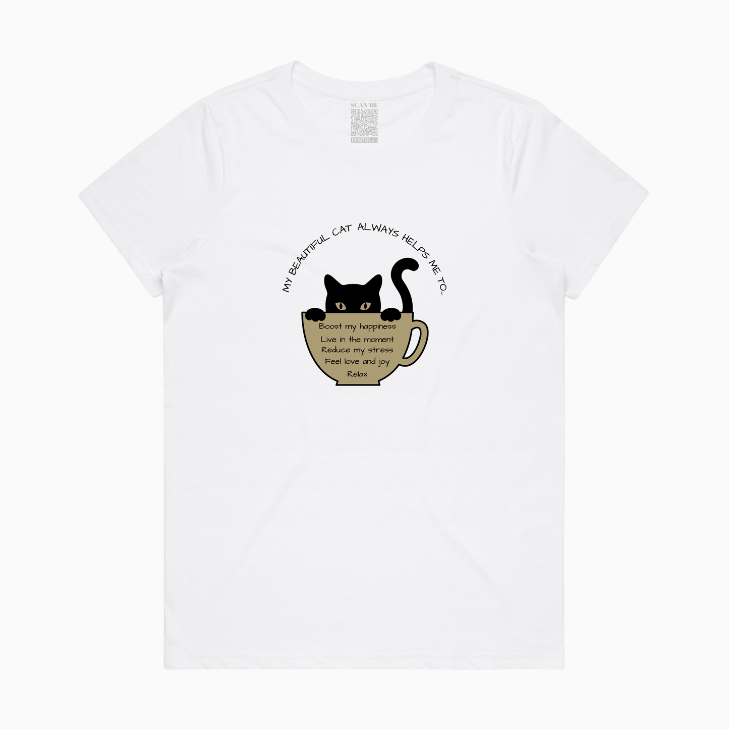 My Beautiful Cat Organic T-shirt (AU)