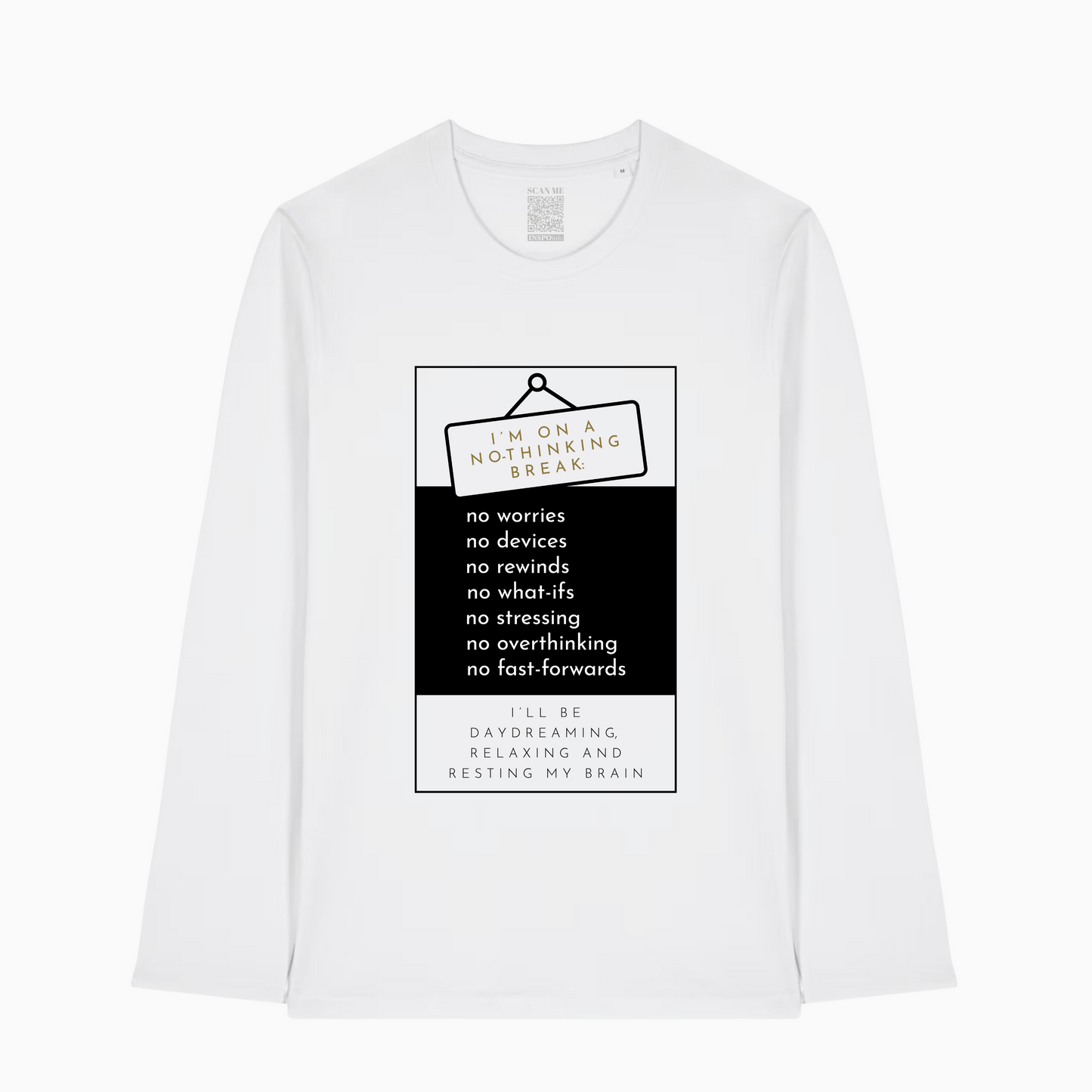 No-thinking Break Long Sleeve T-shirt