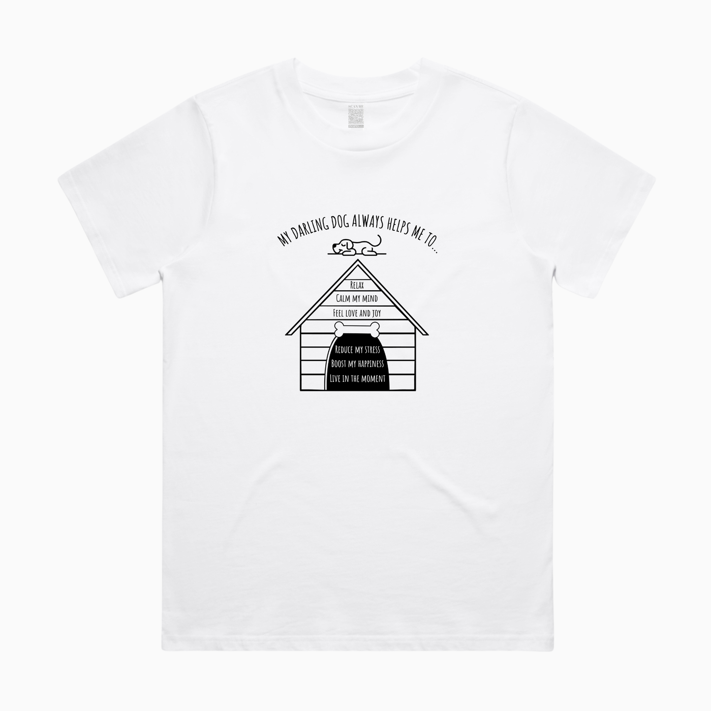 My Darling Dog T-shirt (Longer Length)(AU)